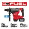 Milwaukee M18 FUEL 1-3/4 Inch SDS MAX Rotary Hammer Kit with 12.0 Battery